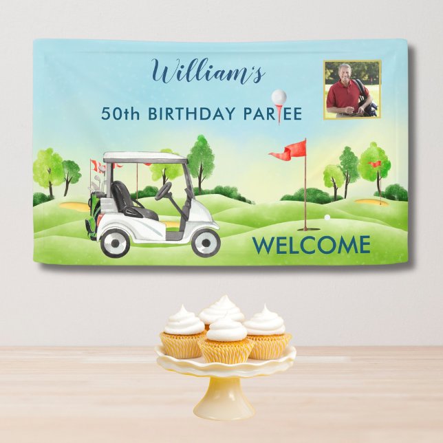 Bannière de bienvenue pour 50e anniversaire (tous  (Créateur téléchargé)