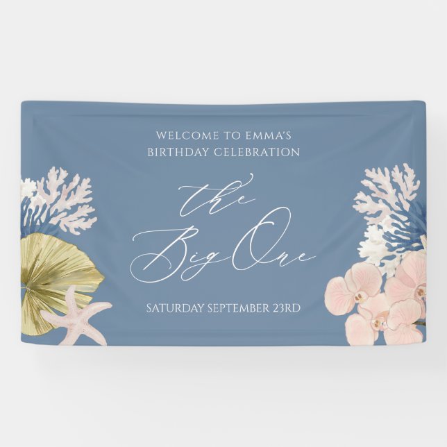 Bannière de bienvenue pour le premier anniversaire (Horizontal)