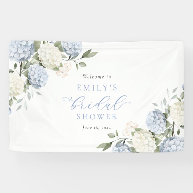 Bannière de bienvenue pour une fête prénuptiale av (Horizontal)