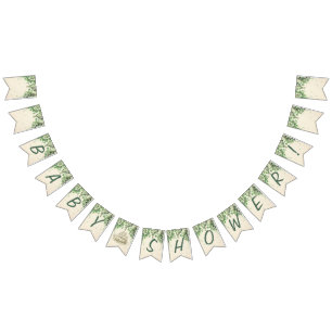 Bannière de Bunting Baby shower Peter Pan Neverlan