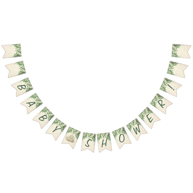 Bannière de Bunting Baby shower Peter Pan Neverlan (Tout)