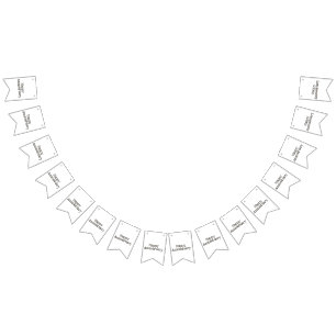 Bannière de Bunting Joyeux Anniversaire