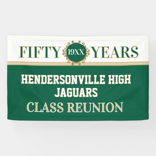 Bannière de célébration des 50 ans de retrouvaille (Horizontal)