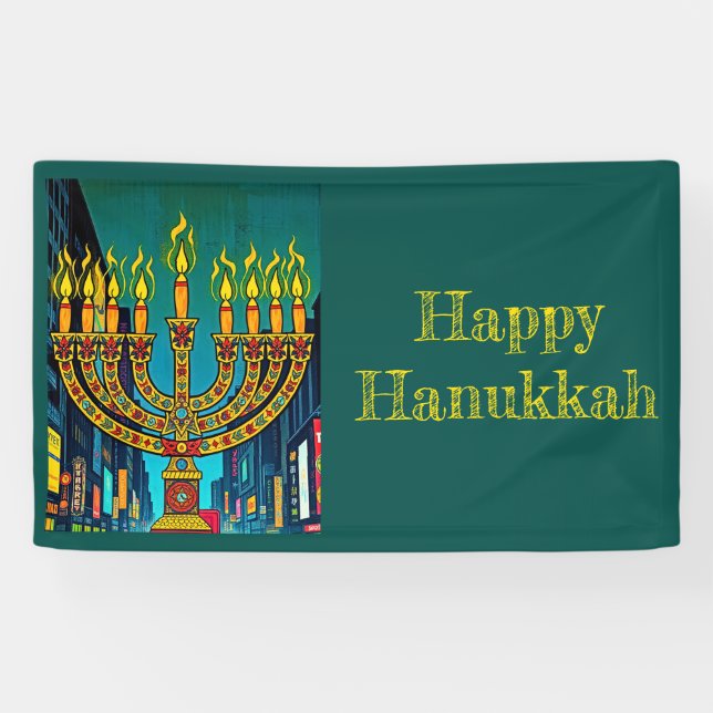 Bannière de City Menorah (Horizontal)