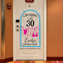 Bannière de croisière pour 30e anniversaire Décora