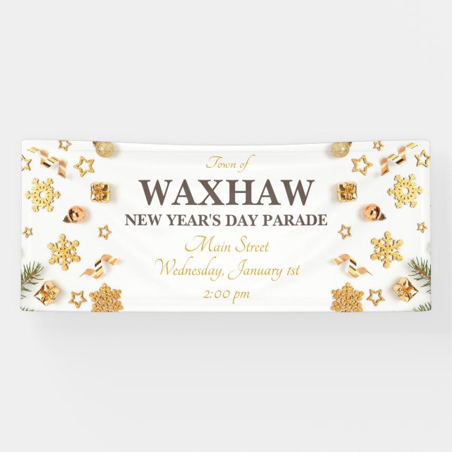 Bannière de défilé du Nouvel An (Horizontal)