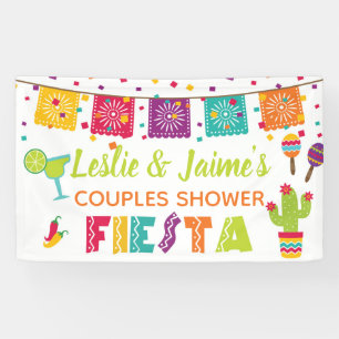 Bannière de douche Fiesta Couples - Arrière - plan