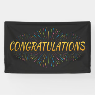 Bannière de félicitations