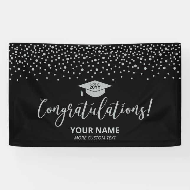 Bannière de Félicitations pour la Remise des Diplô (Horizontal)
