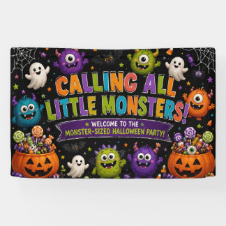 Bannière de fête Calling All Monsters