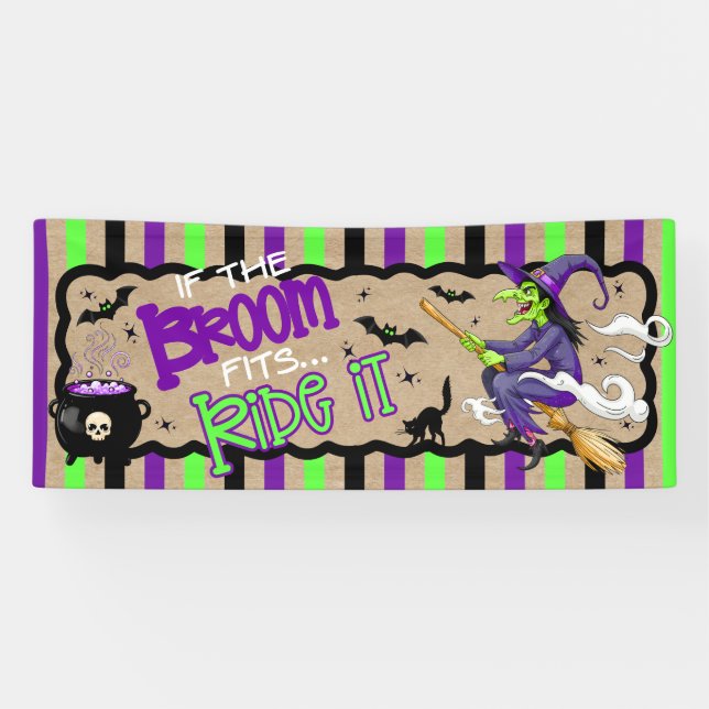 Bannière de fête d'Halloween  (Horizontal)