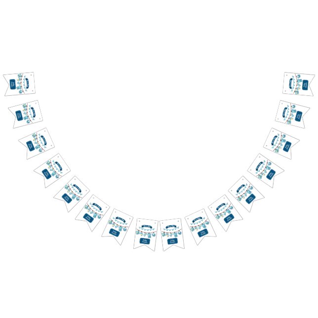 Bannière de guirlande de Baby Shower C'est Un Garç (Tout)