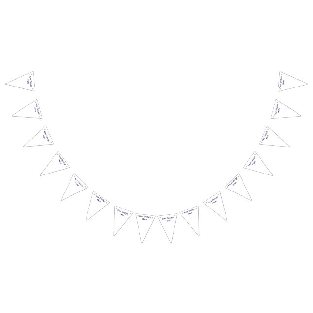 Bannière de jonction triangulaire personnalisée (Tout)