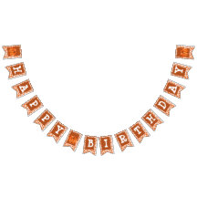 Bannière de la fête Citrouille d'anniversaire heur