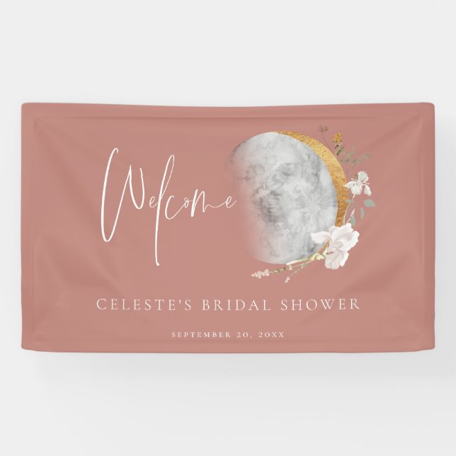 Bannière de la fête de bienvenue du Fleur sauvage  (Horizontal)