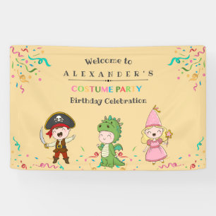 Bannière de la fête du costume juvénile