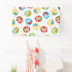 Bannière de la Fille Skulls Party Pirate