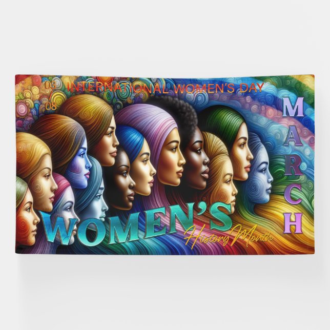 Bannière de la Journée internationale de la femme (Horizontal)