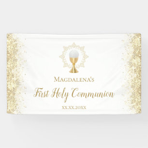 Bannière de la première sainte communion