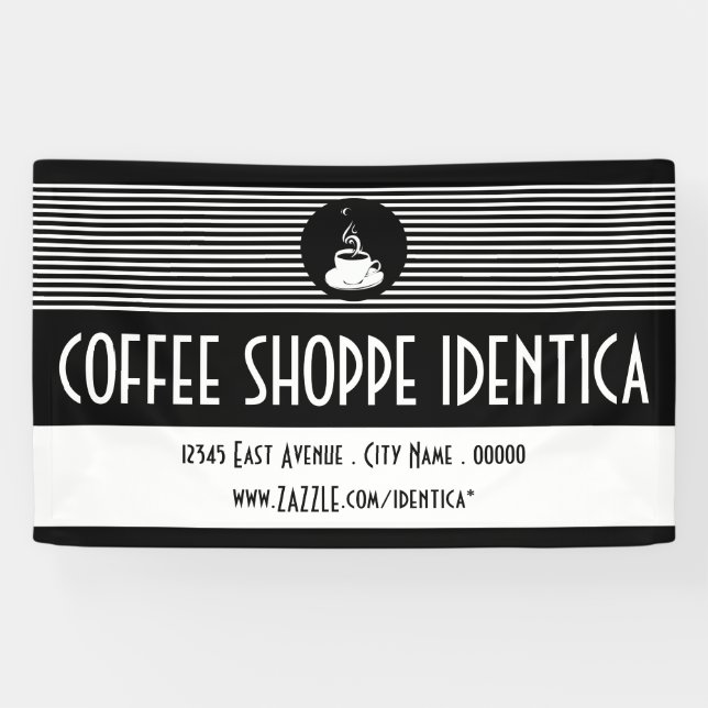 bannière de la tasse de café (Horizontal)