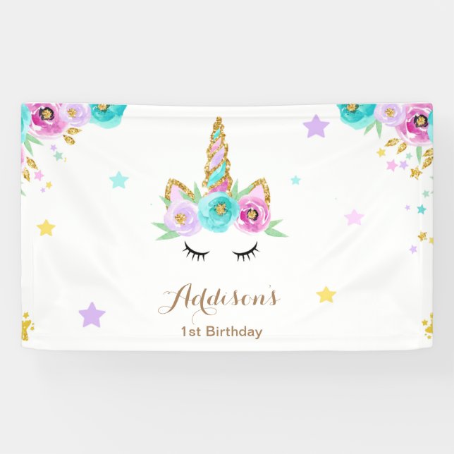 Bannière de licorne de l'affiche | de licorne du (Horizontal)