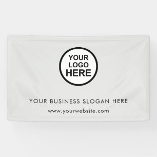 Bannière de logo d'entreprise personnalisée