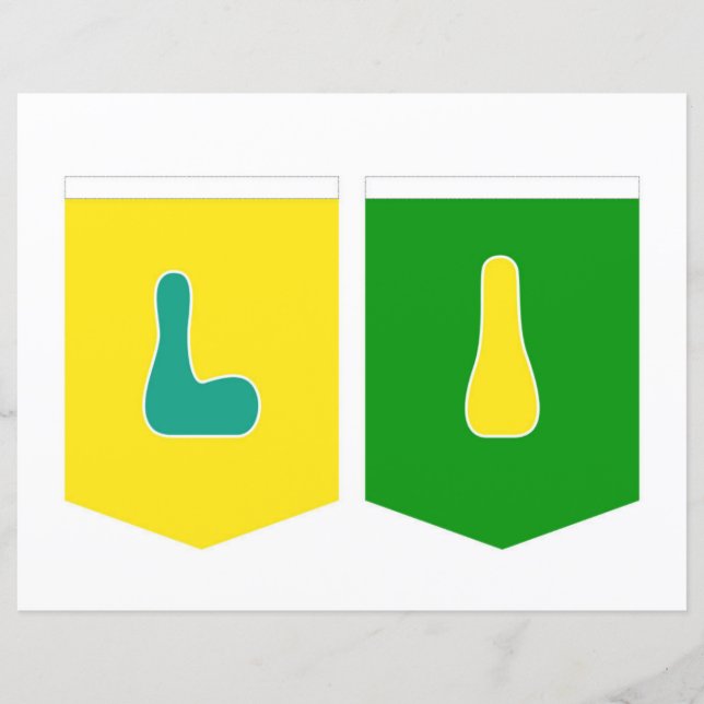 Bannière de Maligayang Kaarawan LI (Devant)