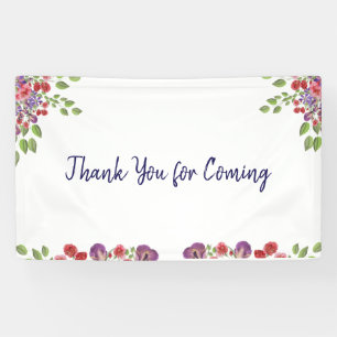 Bannière de Merci customisée