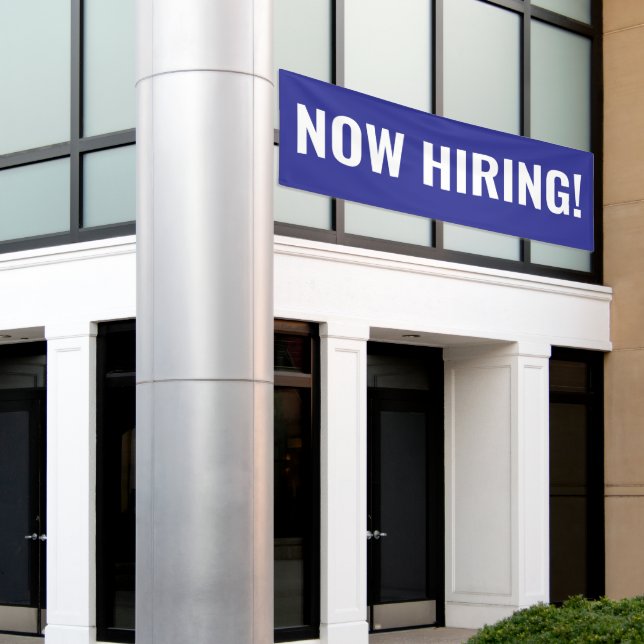 Bannière de recrutement (Bâtiment extérieur)