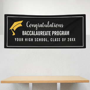 Bannière de remise des diplômes de programme perso