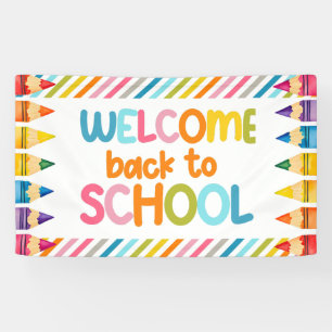 Bannière de rentrée scolaire