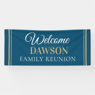Bannière de réunion de famille PERSONNALISÉE