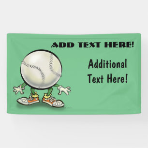 Bannière de softball