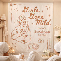 Bannière de tapisserie Girls Gone Mild pour enterr