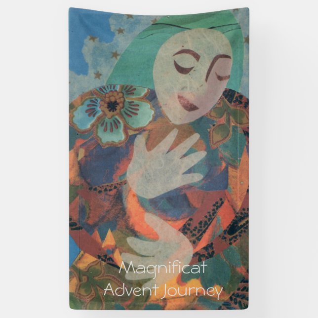 Bannière de vinyle de l'Avent, 3' x 5' (Vertical)