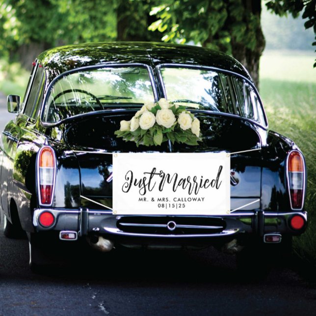 Bannière de voiture mariage drôle (Créateur téléchargé)