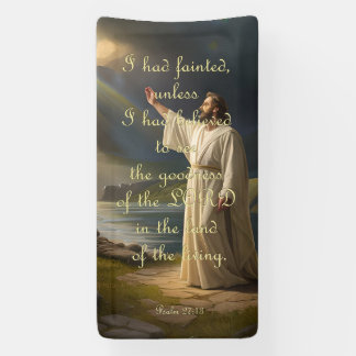Bannière d'encouragement - Psaume 27:13