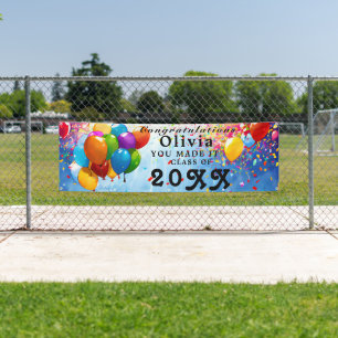 Bannière des diplômes, Fêtes sur mesure Graduation