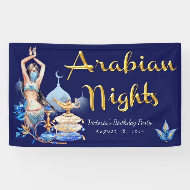 Bannière des nuits arabes (Horizontal)