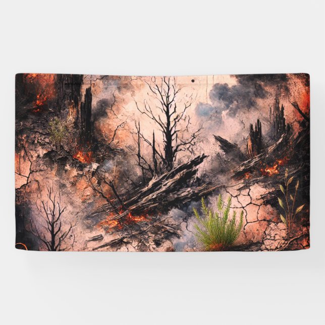 Bannière d'événement personnalisée – Conception ar (Horizontal)