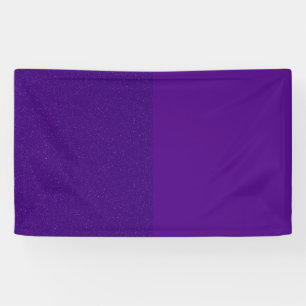 Bannière d'événement personnalisée Purple Sparkle