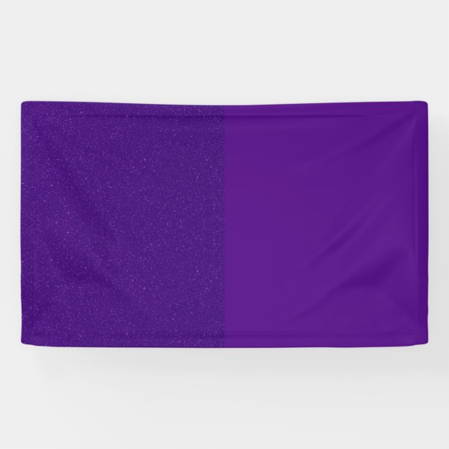 Bannière d'événement personnalisée Purple Sparkle (Horizontal)