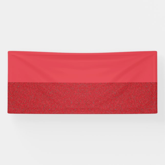 Bannière d'événement Tomato Red Bottom-Noise – Per (Horizontal)