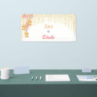 Bannière Dholki, panneau dholki, décoration dholki