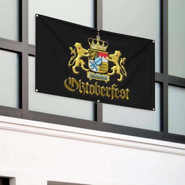 Bannière d'Oktoberfest (Bâtiment extérieur)