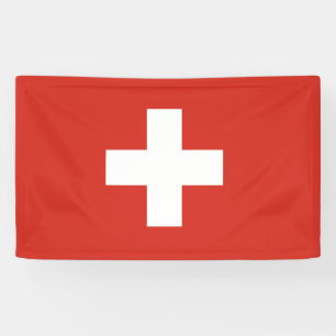 Bannière drapeau suisse