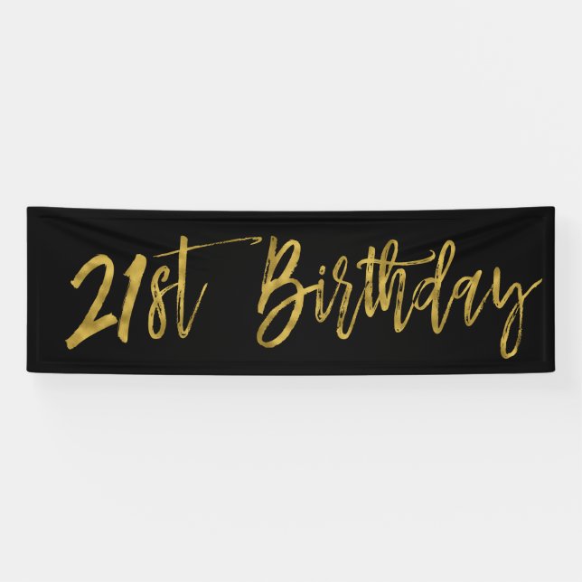 Bannière du 21e anniversaire (Horizontal)