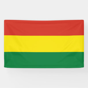 Bannière du drapeau bolivien