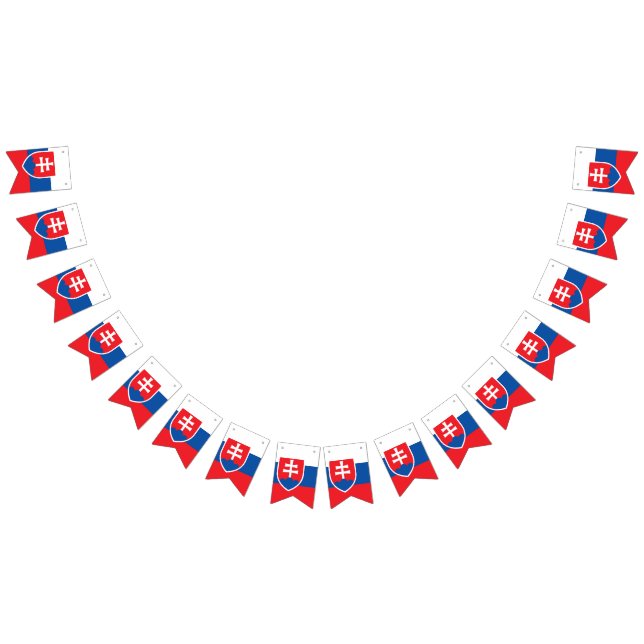 bannière du drapeau slovaque (Tout)
