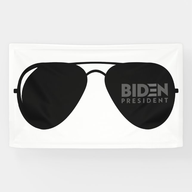 Bannière du président Joe Biden (Horizontal)